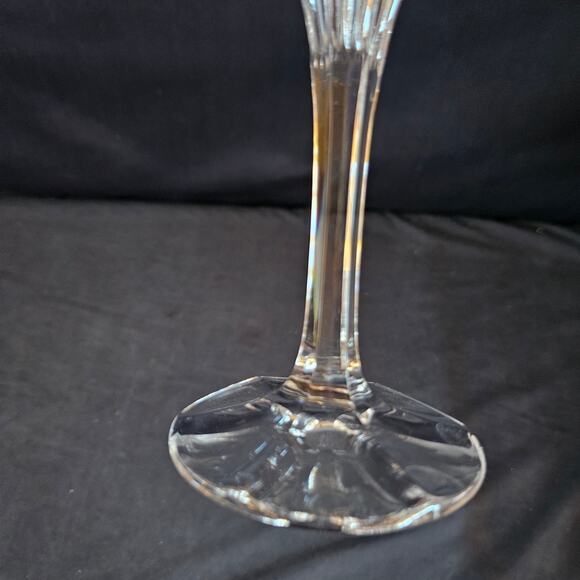 Gorham Primrose Crystal Wine Glasses (Set of 2) 8.5" Barware Drinkware - Picture 3 of 8